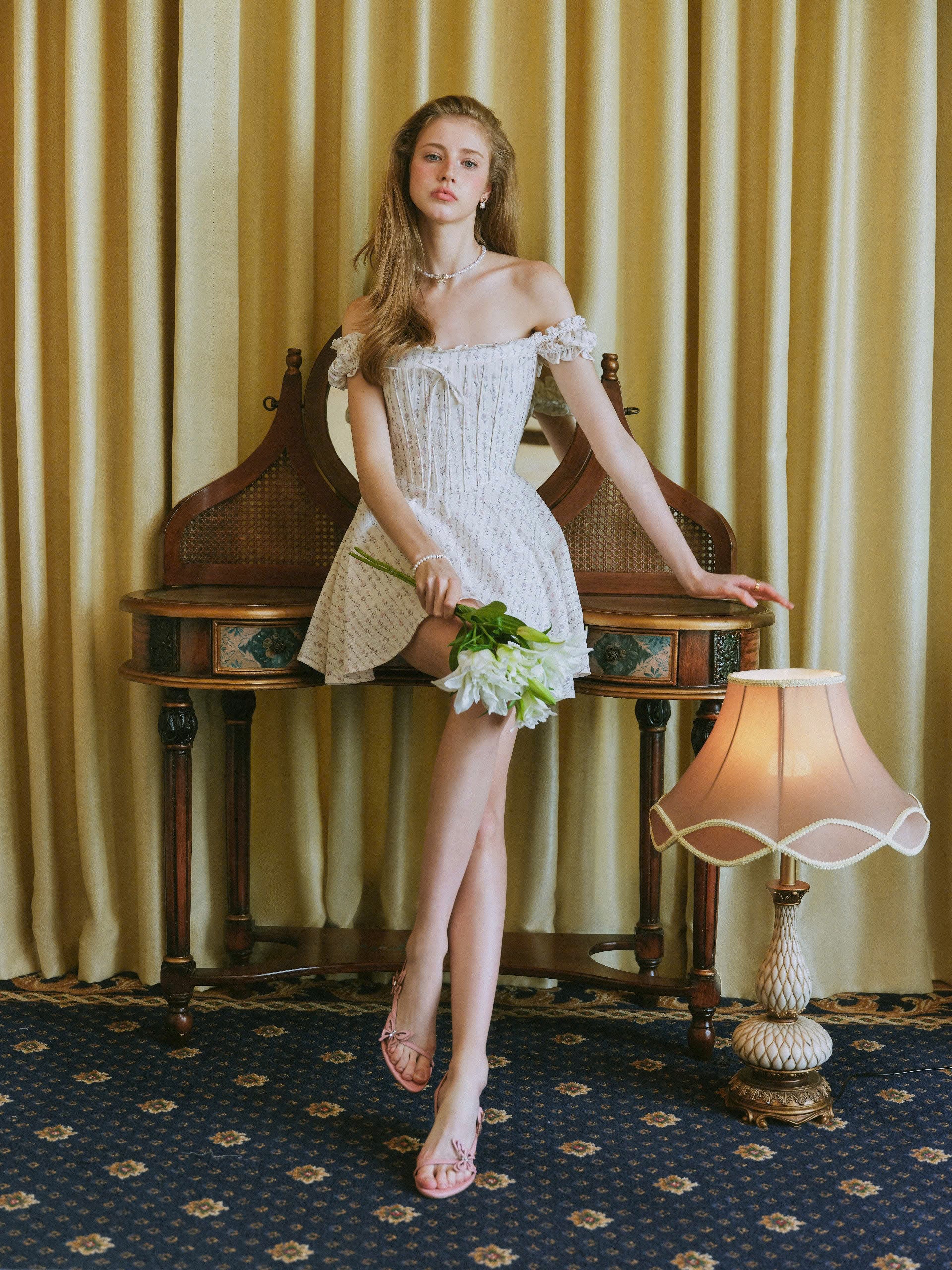 Karina Flower Dress – With Love