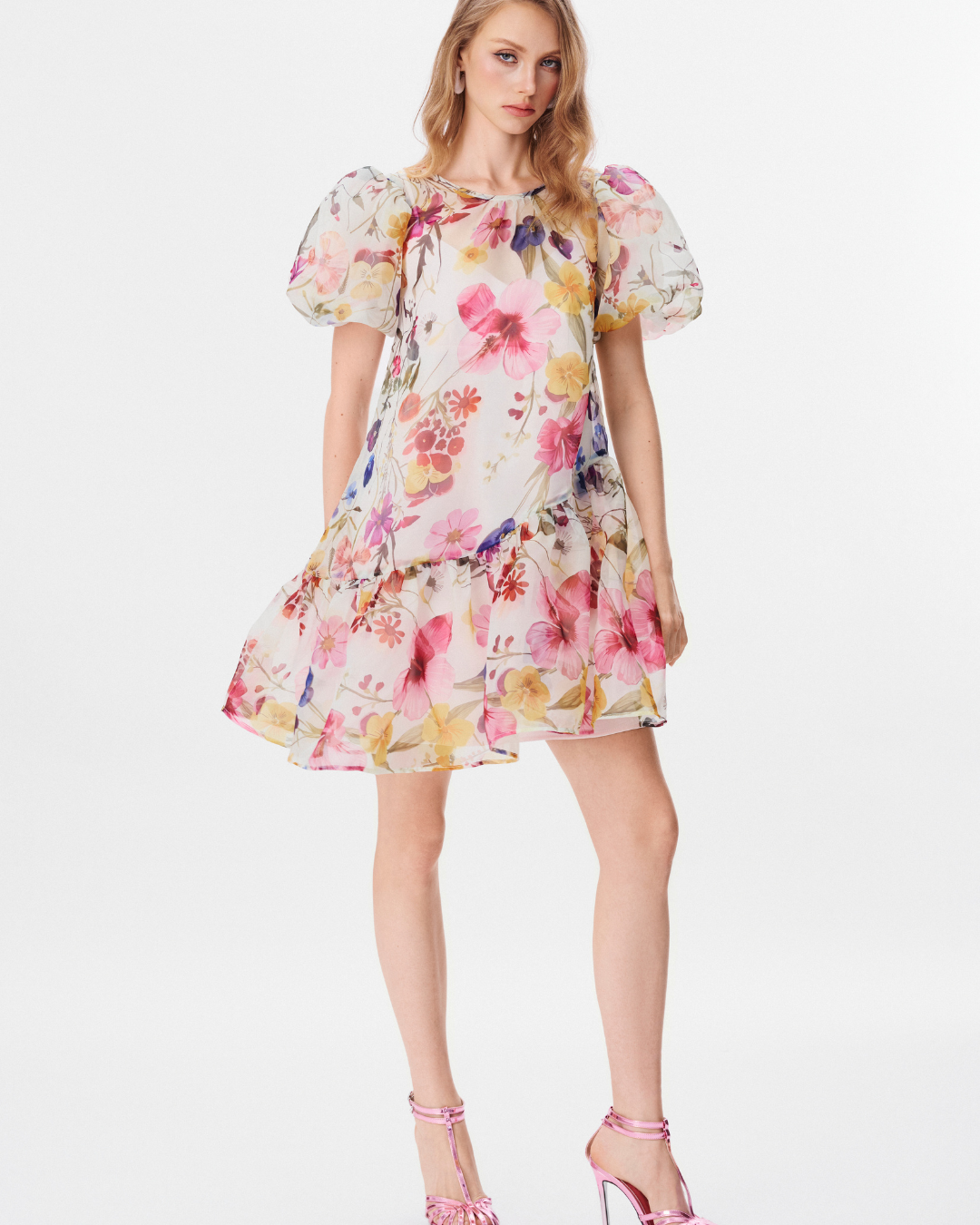 organza mini slip dress Wholesale Fine Organza Mini Dress With Inner Slip for your store