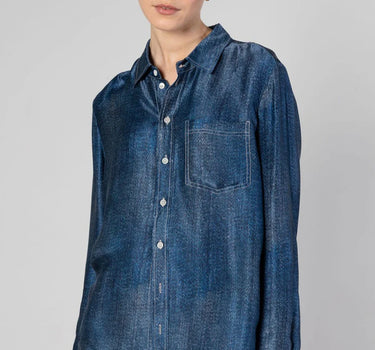 Austin Denim Silk Shirt