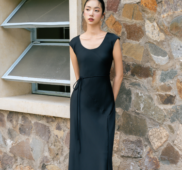 Miss Grace Silk Dress