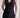 Colette Padded Dress - Ebony