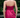 Hand-Appliqué Floral Maxi Dress - Fuchsia Pink