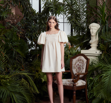 Mini Dress - Ivory