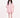 Embroidered Bell-Sleeve Mini Dress - Pale Pink