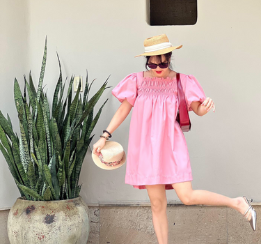 Mini Dress - Candy Pink