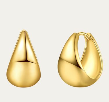 Aria Bold Hoop Earrings