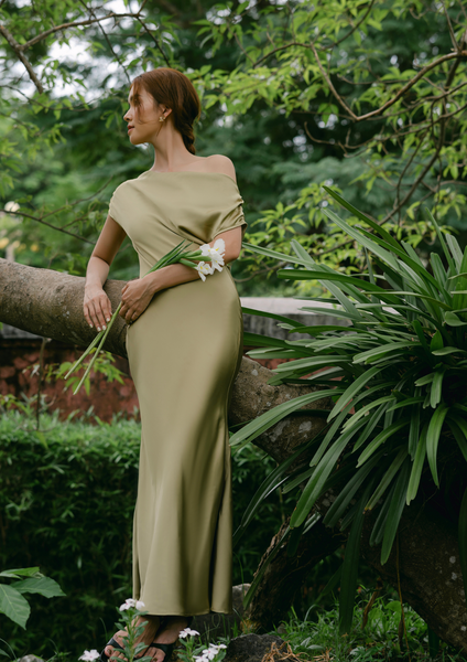 Capri Silk Dress – With Love