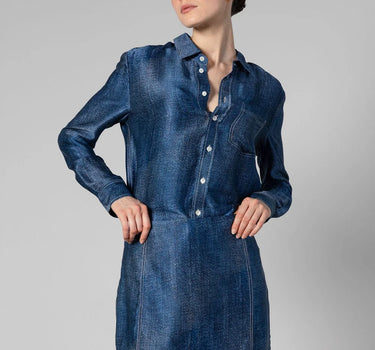 Austin Denim Silk Shirt