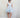 RS26 Tie-shoulder V-neck Mini Dress - In Baby Blue