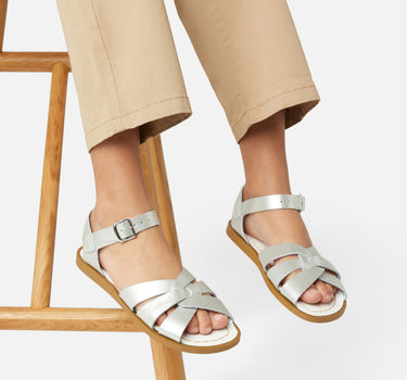 Original Child Velcro Sandals - Silver