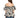 Floral Taffeta Bow Babydoll Top