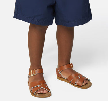 Original Child Velcro Sandals - Tan