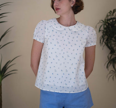 Apple Pie Cotton Top - Petite Charm