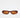 Kennedy Oval Sunglasses - Brown