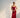 Aria Silk Dress - Red