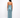Noelle Satin Halter Top - Teal
