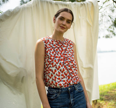 Cottage Charm Cotton Top - Joy