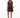 V-Neck Ribbed Knit Button Top