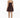 Flared-Skirt Mini Dress