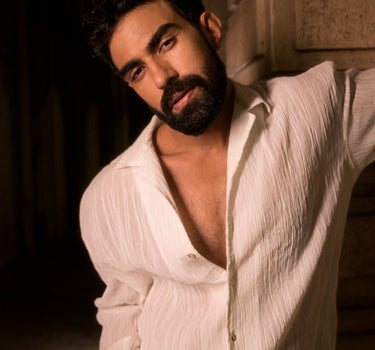Sheer Wrinkle Shirt