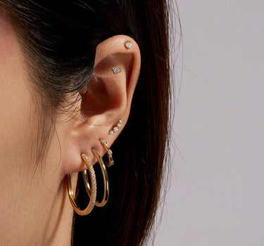 Mini Square Studs