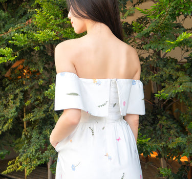 Faith Off Shoulder Dress in Evermore