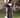 Fiona Dress - Black Polka