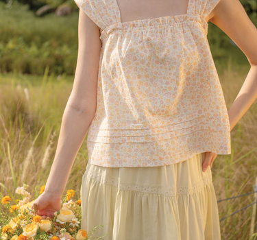 Hana Ruffle Top