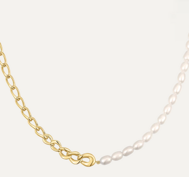 Bold Baroque Pearl Necklace