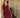 Colette Padded Dress - Dark Cherry