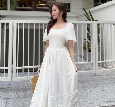 Monica Dress - White