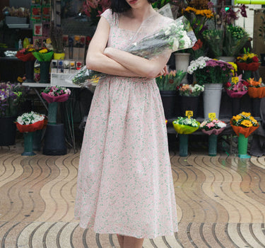 Love Comes Knockin' II Cotton Dress - Precious Pink