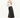 Dotty Black Skirt Elastic Waistband
