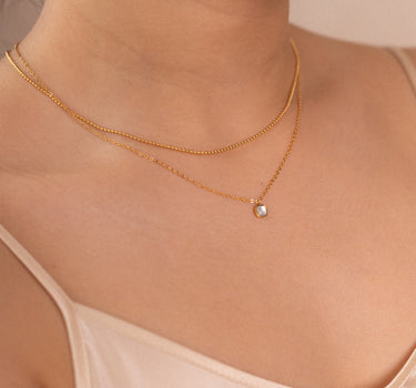 Minimalist Shell Layered Necklace