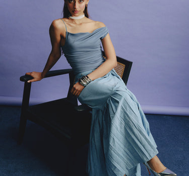Wrap It Up Denim Skirt