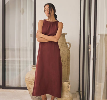 Zera Dress Cocoa (PRE-ORDER)