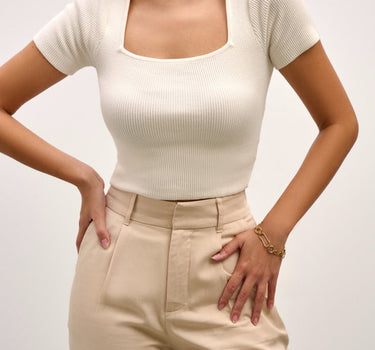 The Ella Square Neck Top