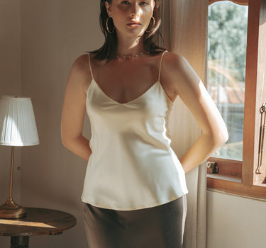 Luna Silk Camisole