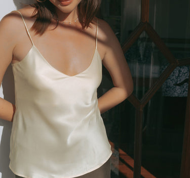 Luna Silk Camisole