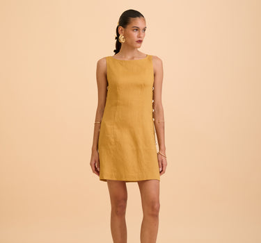 SALOMI SCOOP NECK DRESS