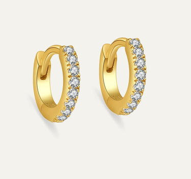Eternity Hoop Earrings