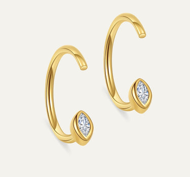Sparkle CC Hook Earrings