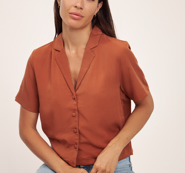 The Billie Cropped Shirt