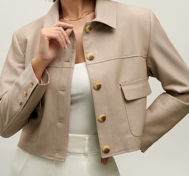 The Elsie Cropped Jacket