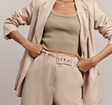 The Erin Linen Blazer