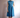 Memory Lane Cotton Dress in Blue