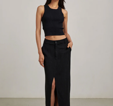 Audrey Tailored Maxi Skirt