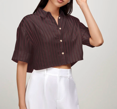 Stella Cropped Shirt