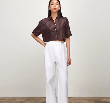 Stella Cropped Shirt