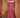 Tiered Sleeve Off-Shoulder Maxi Dress - Rose Red